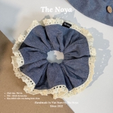 [Có BIGSIZE] Scrunchies handmade BASIC chất thô bò mềm mại by The Noya T55