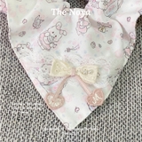 Scrunchies handmade nhiều kiểu hoạ tiết Thỏ Hoa Hồng mềm mại by The Noya T56