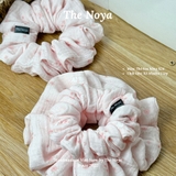 Pink Scrunchies - Dây buộc tóc handmade siêu phồng The Noya X23,X24,X25,D01,D02,ST18