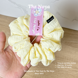 [THỦ CÔNG] Dây Buộc Tóc Xô Trơn Size Mini Siêu Phồng 13-14cm The Noya