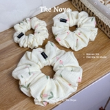 X14 - Dây buộc tóc scrunchies Xô Muslin 2 lớp handmade by The Noya
