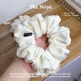X18 - Dây buộc tóc scrunchies Xô Muslin 2 lớp handmade by The Noya
