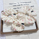 ROSE SCRUNCHIES / Dây buộc tóc siêu phồng handmade by The Noya X50