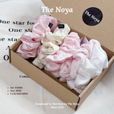 SET 5 chiếc scrunchies form to bồng bềnh phong cách Hàn Quốc by The Noya