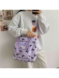 Túi Tote vải đi học Kuromi TV-180