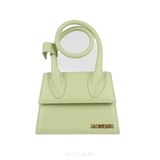 Jacquemus Le Chiquito Mini Top Handle Bag – Da màu xanh nhạt