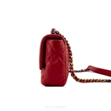 Chanel Leather Medium 19 Flap Bag – Sang trọng & thời thượng trong sắc đỏ quyến rũ
