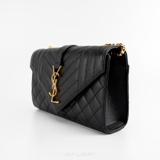 Saint Laurent Small Black Clutch – Tinh tế trong từng chi tiết, biểu tượng của sự sang trọng Parisienne