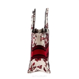 Christian Dior Medium Book Tote Floral Red – Biểu tượng thanh lịch hiện đại
