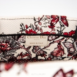 Christian Dior Medium Book Tote Floral Red – Biểu tượng thanh lịch hiện đại