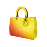 Lady Dior Medium Yellow Orange Ombre – Biểu tượng kinh điển khoác lên sắc màu nghệ thuật