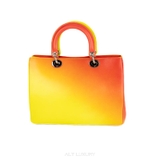 Lady Dior Medium Yellow Orange Ombre – Biểu tượng kinh điển khoác lên sắc màu nghệ thuật