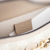 Gucci Horsebit 1955 Mini Bag White Neutral GG Canvas – Biểu tượng cổ điển được tái hiện hiện đại