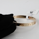 Cartier Love Bracelet – Vàng hồng 18K
