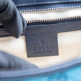 Gucci GG Marmont Flap Bag Diagonal Quilted GG Canvas Small – Thanh lịch & biểu tượng