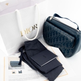 Dior Homme Leather Shoulder Bag Blue – Đẳng cấp & tinh tế cho phái mạnh hiện đại