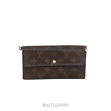 LOUIS VUITTON SARAH WALLET MONOGRAM CANVAS
