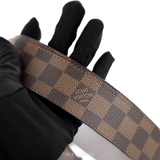 Louis Vuitton Initiales Reversible BeltDamier Ebene Brown