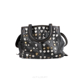 Coach Rogue Studded Glovetanned Leather – Black
