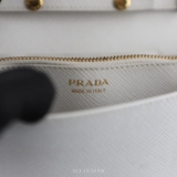 PRADA Saffiano Leather Mini Shoulder Hand Bag