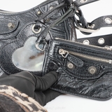 Balenciaga Classic Motorcycle Mini – Black