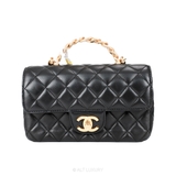 Chanel Classic Flap Top Handle Mini Bag