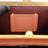 Coach 1941 Frame Bag 19 – Da cao cấp phối da rắn