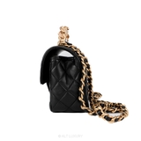 Chanel Classic Flap Top Handle Mini Bag