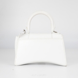 Balenciaga Hourglass Top Handle Bag – White
