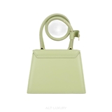 Jacquemus Le Chiquito Mini Top Handle Bag – Da màu xanh nhạt