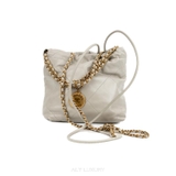 Chanel Shiny Calfskin Mini Chanel 22 Light Blue – Trẻ trung & sang trọng trong từng chi tiết