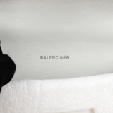 Balenciaga Hourglass Top Handle Bag – White