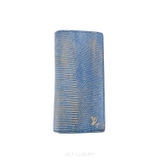 Louis Vuitton Multiple Wallet – Blue Lézard Leather
