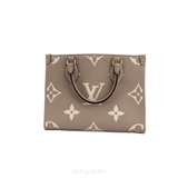 Louis Vuitton Monogram Empreinte OntheGo PM Tote Bag Creme – Thanh lịch & Đa dụng