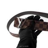 Louis Vuitton Initiales Reversible BeltDamier Ebene Brown