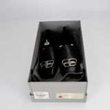 Balenciaga BB Logo Leather Loafers