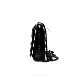 Kate Monogramme Saint Laurent Kate Monogram Small Striped Black White