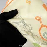 Hermès Do Re Boucles Scarf 90