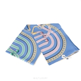 HERMÈS GRAND TRALALA CARRÉ 90 SCARF BLUE