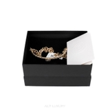 Chanel Choker – Kim loại & hạt đá, vàng ánh kim