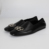 Balenciaga BB Logo Leather Loafers