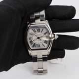 Cartier Roadster Silver Roman Dial