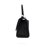 Balenciaga Hourglass XS Glitter Black