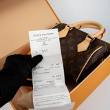 Louis Vuitton Speedy Bandoulière 20 Monogram Black – Nhỏ gọn & Thời thượng
