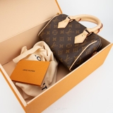 Louis Vuitton Speedy Bandoulière 20 Monogram Black – Nhỏ gọn & Thời thượng