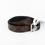 Louis Vuitton Reversible Monogram Initiales Belt Brown – Thắt lưng unisex hai mặt, sang trọng & linh hoạt