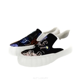 Fendi Graffiti Slip-On Sneakers