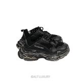 BALENCIAGA TRIPLE S FADED BLACK