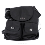 COACH New York Nylon Backpack – Đen