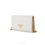 PRADA Saffiano Leather Mini Shoulder Hand Bag